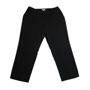 Bar III High Rise Straight Leg Ankle Dress Pants Size 14W Office Minimalist